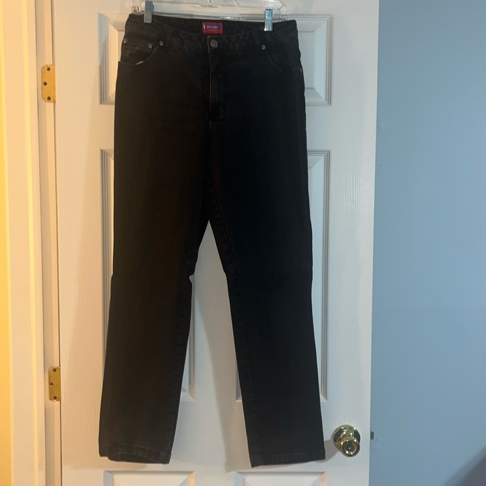 Westport Size 12 Black Denim Jeans